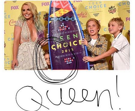 Britney Spears bei den Teen Choice Awards