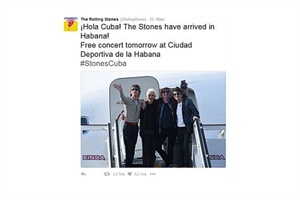 Stones rocken Kuba