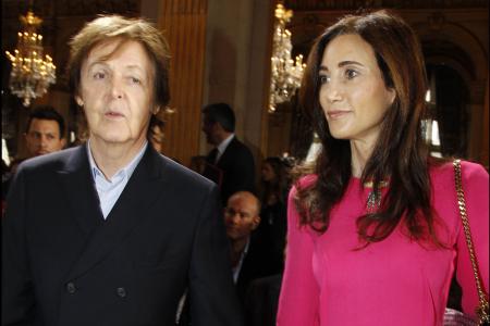 Paul McCartney bei der Pariser Fashion Week