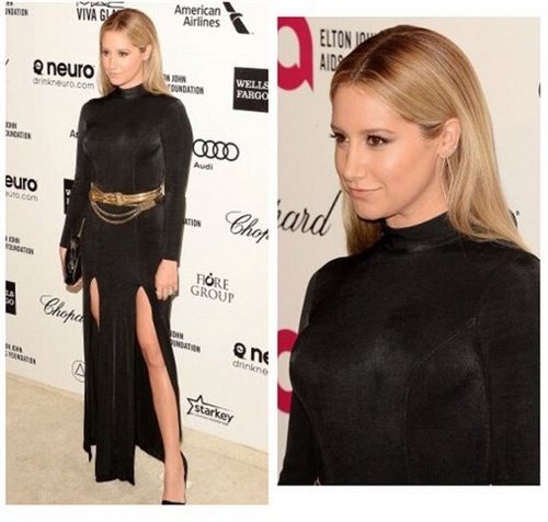 Ashley Tisdale zu Gast bei der Elton John Oscar Party