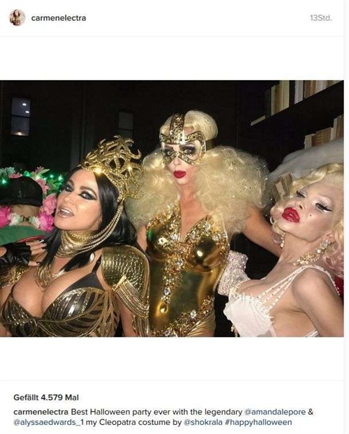 Carmen Electra, Alyssa Edwards und Amanda Lepore