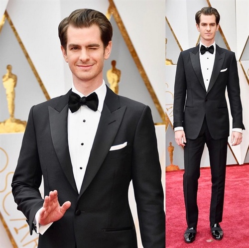 Andrew Garfield in Tom Ford