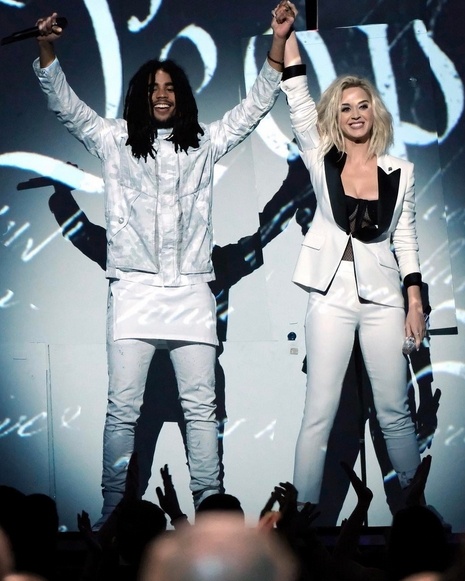 Katy Perry und Skip Marley.