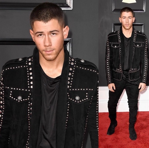 Nick Jonas am Red Carpet.