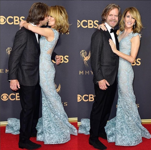 Felicity Huffman in Tony Ward alongside husband William H Macy