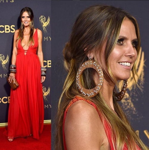 Heidi Klum in Peter Dundas