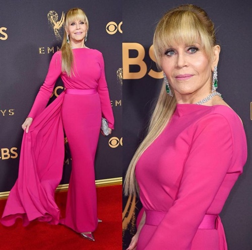 Jane Fonda in Brandon Maxwell