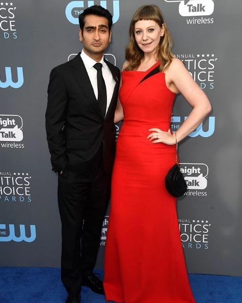 The Big Sick’s Kumail Nanjiani with wife Emily