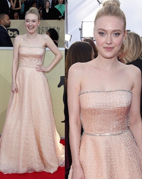 Dakota Fanning in Prada