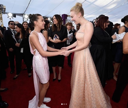 Match made in heaven! Millie Bobby Brown and Dakota Fanning