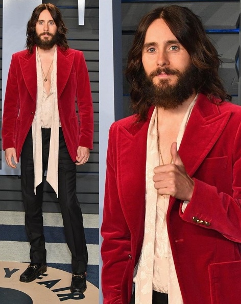 Jared Leto in Gucci