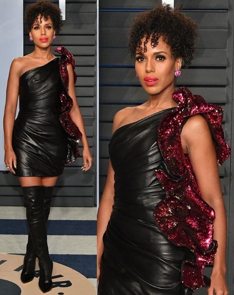 Kerry Washington in Alexandre Vauthier