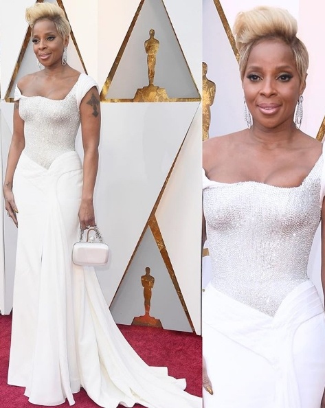 Mary J Blige in Versace