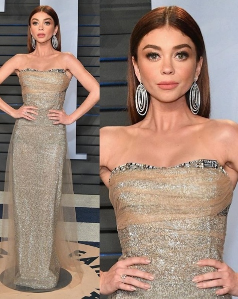 Sarah Hyland in Ermanno Scervino