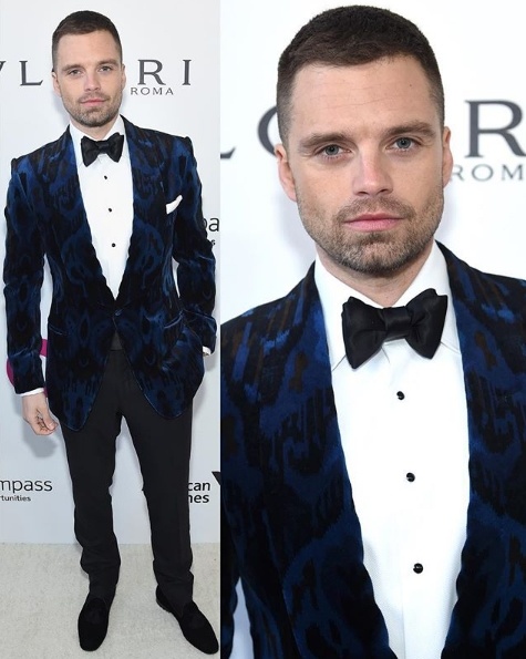 Sebastian Stan in Tom Ford