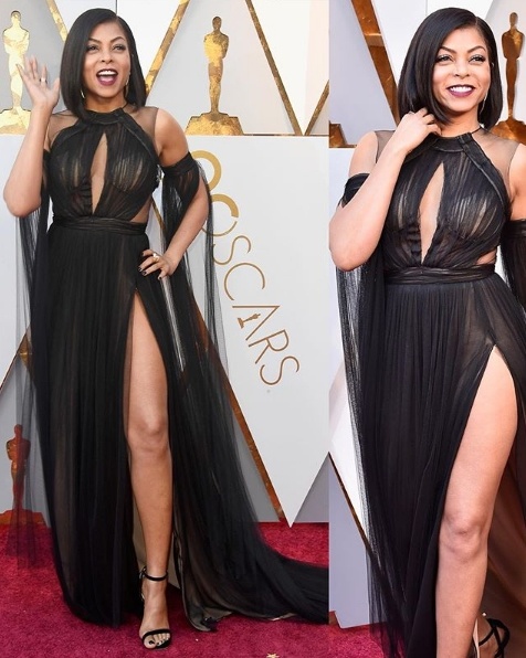 Taraji P Henson in Vera Wang