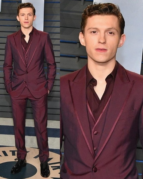 Tom Holland in Dolce Gabbana