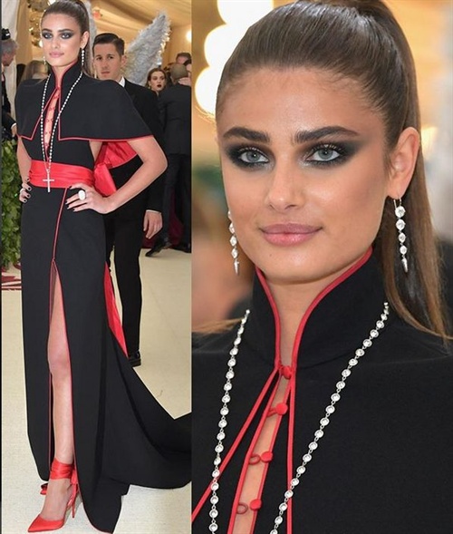 Taylor Hill in DVF