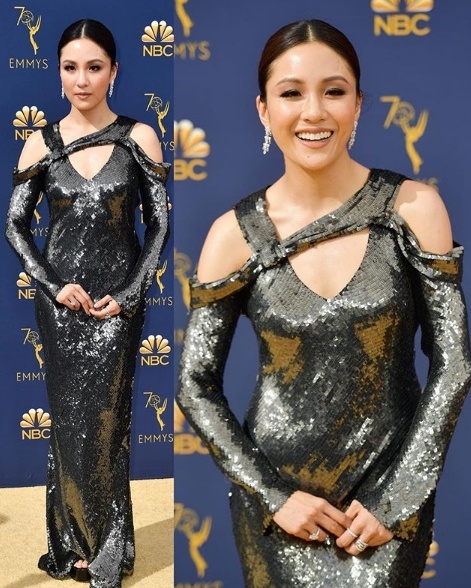 Constance Wu in Jason Wu