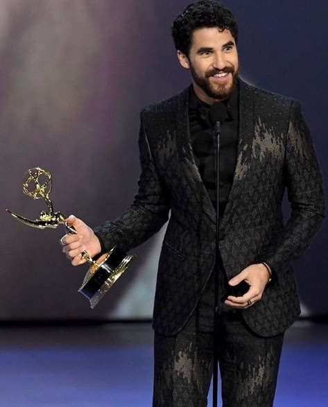 Darren Criss in Armani