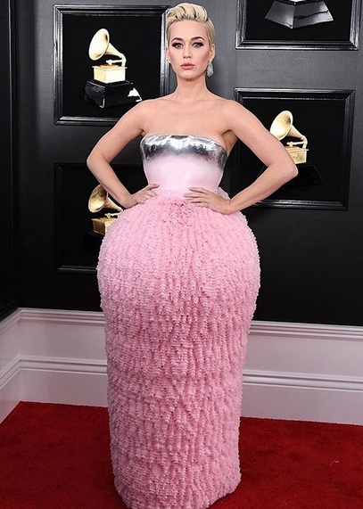 Katy Perry in Balmain
