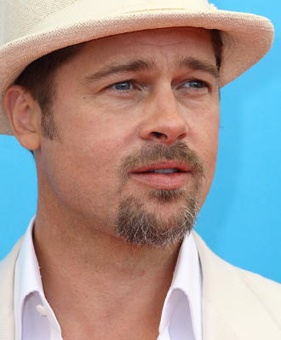 Brad Pitt: ständig wechselnde Gesichtsbehaarung